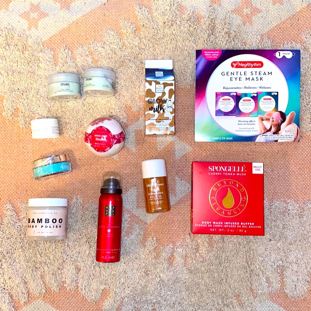 11 piece skincare lot Ouai New